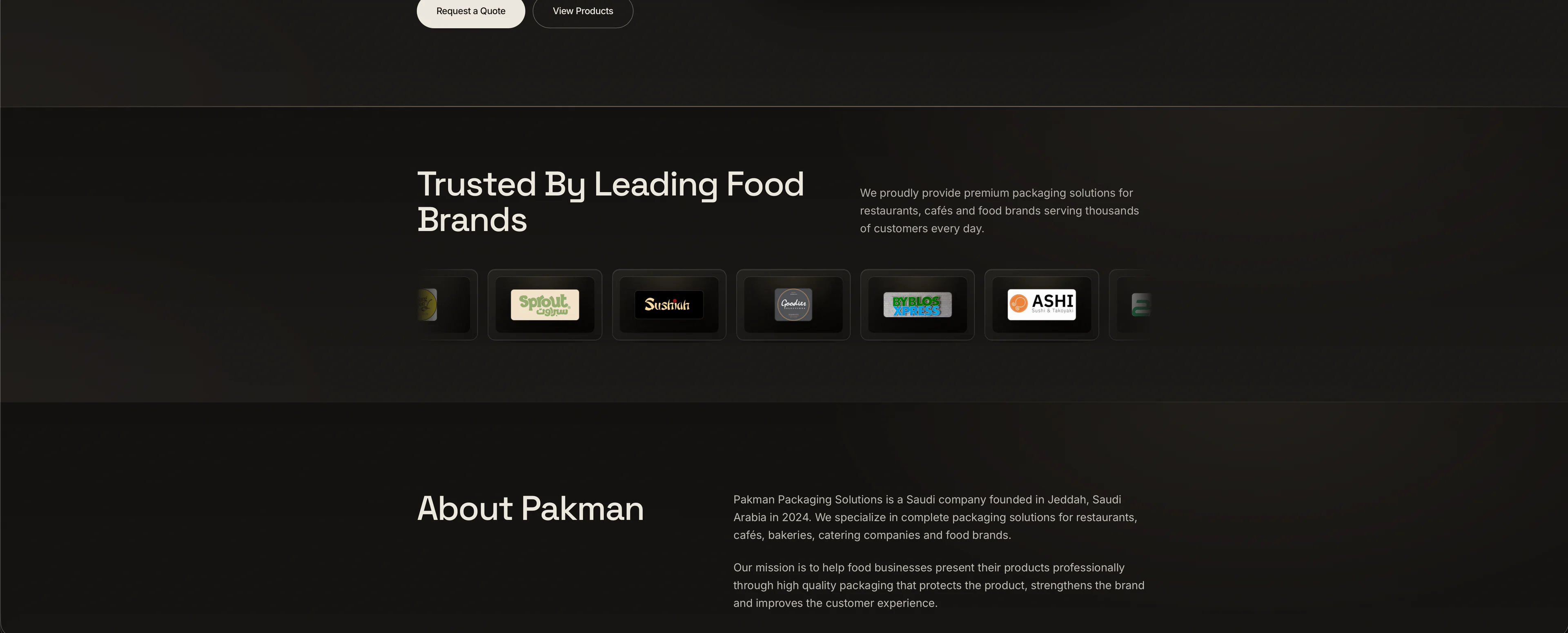 Trusted Food Brands