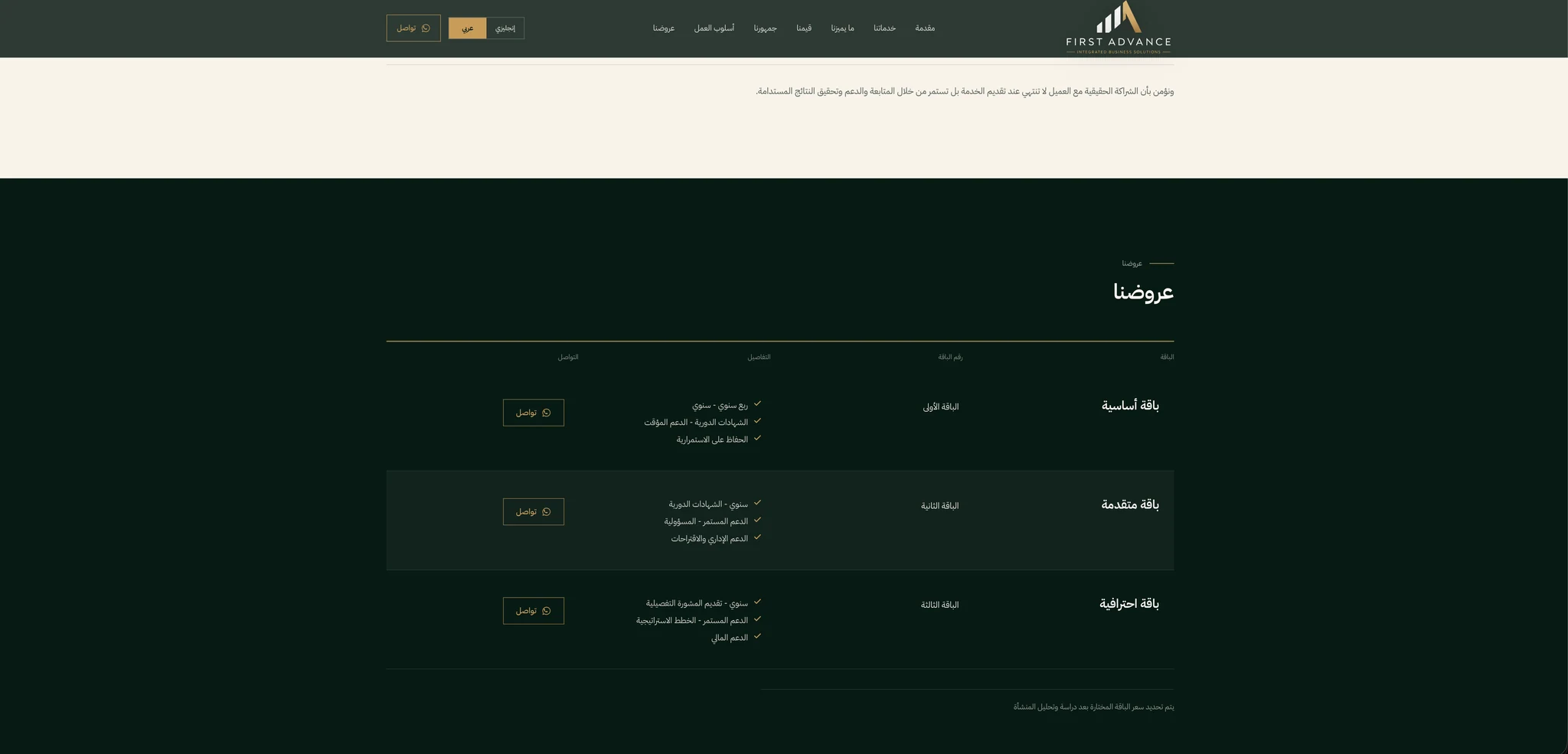Packages and Offers