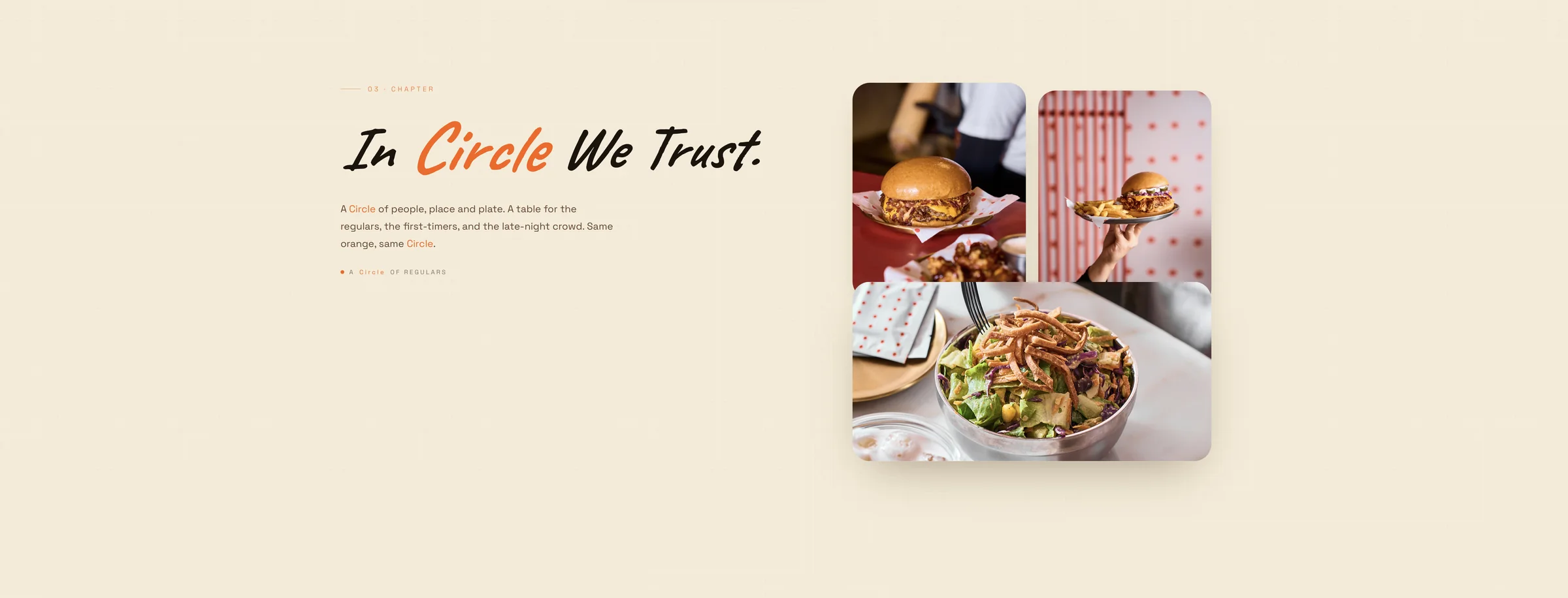 In Circle We Trust
